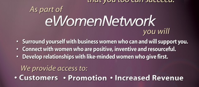 eWomen NetworkPromotional Flyer